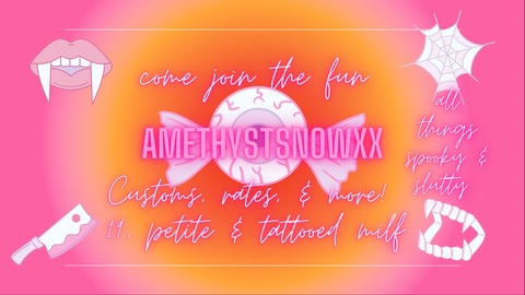 Onlyfans leaks amethystsnowxx 

 picture 2