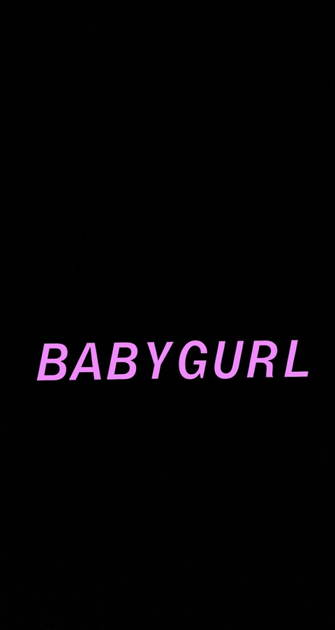 baaabygurrrl (Baby_Gurl) OnlyFans content 

 picture 2