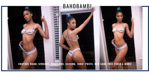 bahdbambi (6’1 Internet Girlfriend) free OnlyFans Leaked Pictures and Videos 

 picture 2