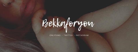 bekkaforyou OnlyFans Leaked Photos and Videos 

 picture 2