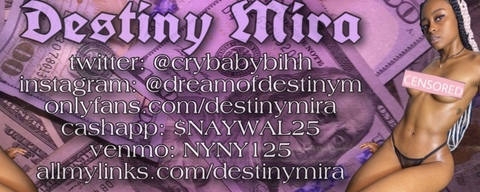destinymira (Destiny da Brat🧚🏾‍♀️ NO PPV) OnlyFans Leaked Content 

 picture 2