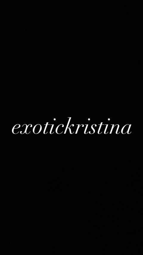 Get Free access to exotickristinaaa (Kristinagarxia) Leaks OnlyFans 

 picture 2