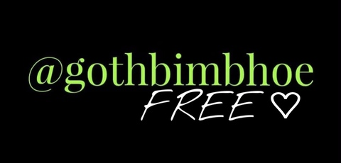 gothbimbhoefree (Crystal) OnlyFans content 

 picture 2