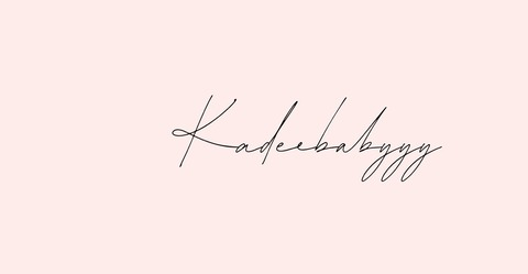kadeebabyy (Kadeebaby ✨Free Page✨) OnlyFans Leaked Content 

 picture 2