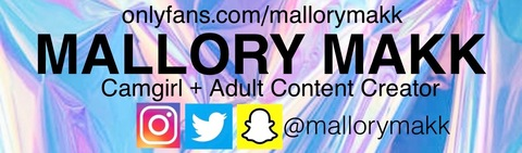 Onlyfans leaked mallorymakk 

 picture 2