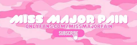 missmajorpain (Miss MAJOR Pain) OnlyFans Leaked Content 

 picture 2
