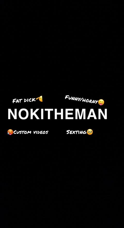 View nokitheman OnlyFans videos and photos for free 

 picture 2