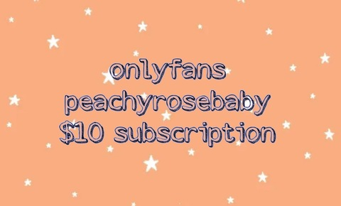 View peachyrosebaby OnlyFans content for free 

 picture 2