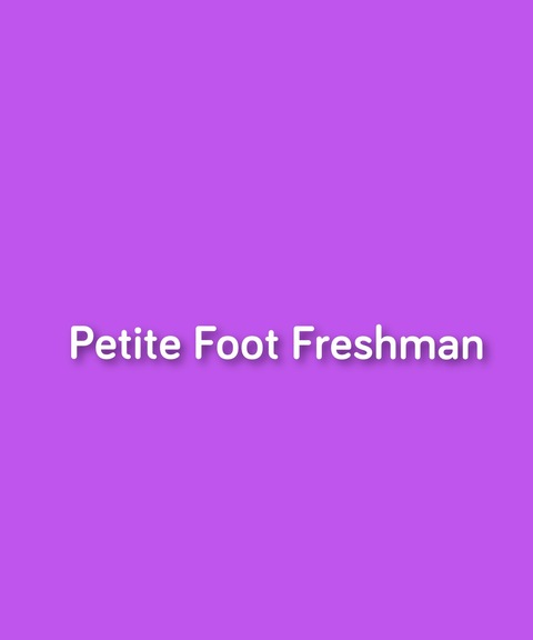petite_foot_freshman OnlyFans Leak 

 picture 2