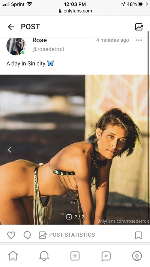 rosedetroit (Rose) OnlyFans Leaked Pictures and Videos 

 picture 2