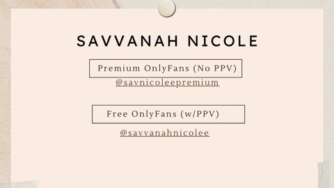 savvanahnicolee OnlyFans Leaked 

 picture 2
