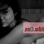 @sn0white6 leak Onlyfans photos for free 

 picture 1