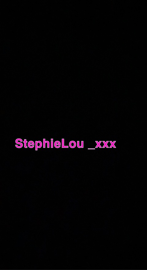 Download stephielou_xxx OnlyFans videos and photos for free 

 picture 2