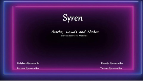 View syrensmiles OnlyFans content for free 

 picture 2