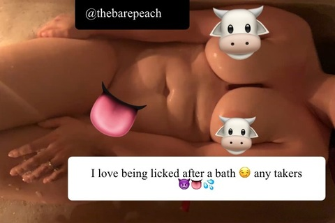 @thebarepeach leaked Onlyfans gallery for free 

 picture 2