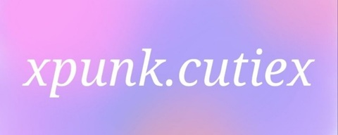 xpunk_cutiex OnlyFans Leaks 

 picture 2